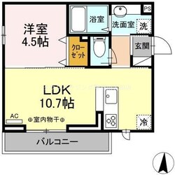 アビタシオン中央林間の物件間取画像